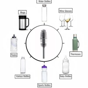 Silicone Bottle Cleaner Brush