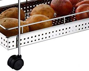 Stainless Steel 2 Layer Trolly