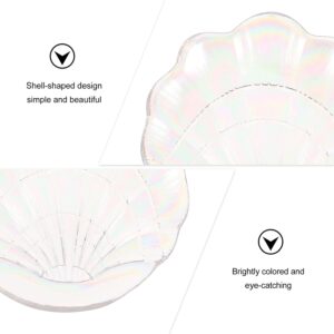 shell shape fruit plate