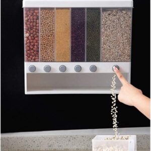 6 Grid Wall Mount Storage Container