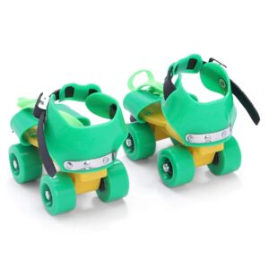 Green Yellow Roller Skates