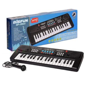 PIANO  KEYBOARD WITH MICROPHONE