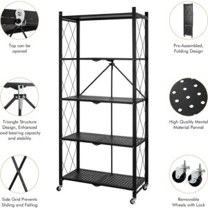 5 LAYER KITCHEN FOLADABLE RACK