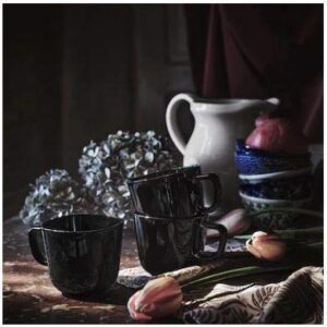 BLACK SQUARE COFFEE MUG(6 PIS SET)