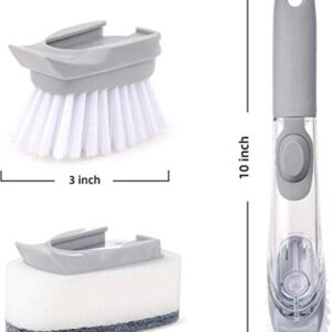 Soap Dispenser Dish Cleaning Brush
