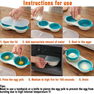 MICROWAVE EGG POACHER