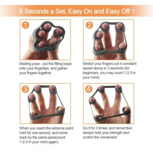 SILICONE HAND GRIP STRECHER FINGER (1 PIS)