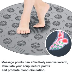 Round Bathroom Mat
