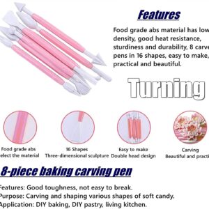 8 Pis Cake Decoration Set