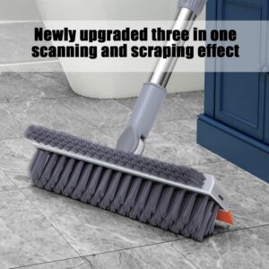 White 3 in 1 Tiles Cleaning Brush