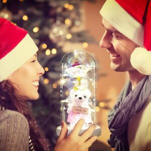 Crystal Rose with teddy