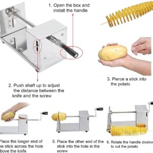 STEEL POTATO SLICER