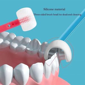 Three-Sided Children's Toothbrush BABY BRUSH