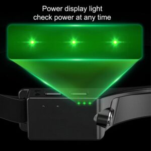 Red and white Head lamp 3 in 1