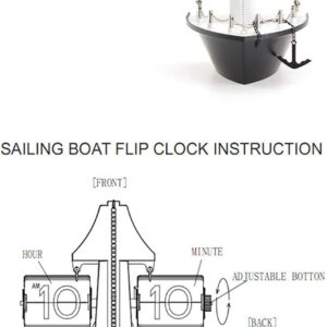 Retro Ship Desk Clock