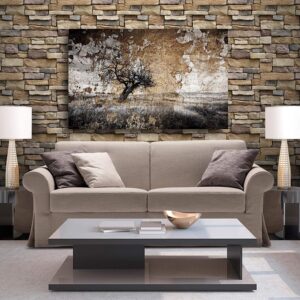 stone PVC SELF ADHESIVE WALLPAPER FOIL (45CM*3M)