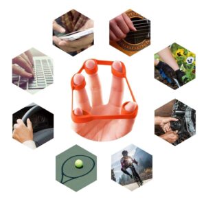 SILICONE HAND GRIP STRECHER FINGER (1 PIS)