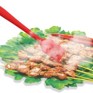 6 PIS SILICONE KITCHEN SPATULA (RED)