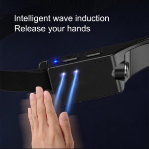 Red and white Head lamp 3 in 1