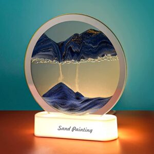 QUICK SAND ART PAINTING WITH LIGHTING