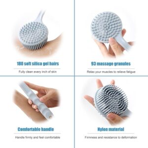 Silicone Bath Brush long handle