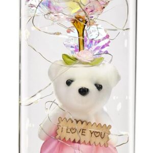 Crystal Rose with teddy