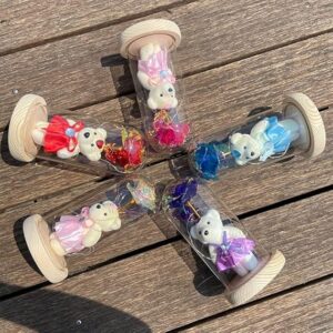 Crystal Rose with teddy