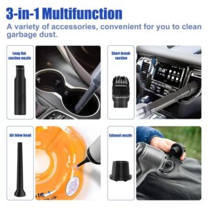 Portable Vacuum Cleaner with Multi-nozzles