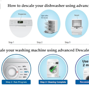 Washing Machine Cleaner  and dish washer Powder
