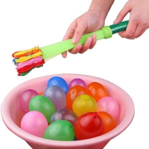 Water Balloons for Holi - Multicolour (Pack of 3(111 Balloons) )