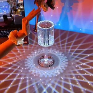 New crystal table lamp USB Charging Touch Lamp